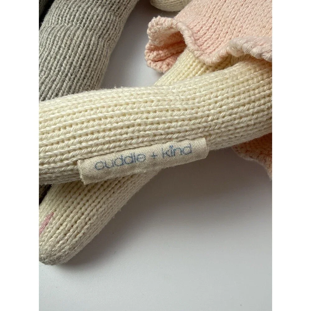 Cuddle + Kind Eloise Elephant Knit Plush Charlotte Dog Doll Stuffed Animal